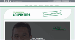Desktop Screenshot of cetn.com.br
