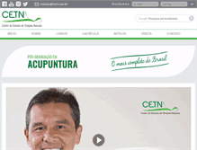 Tablet Screenshot of cetn.com.br